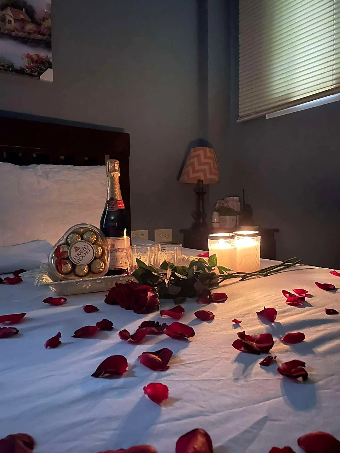 Prepared guest room at Starksway Resort